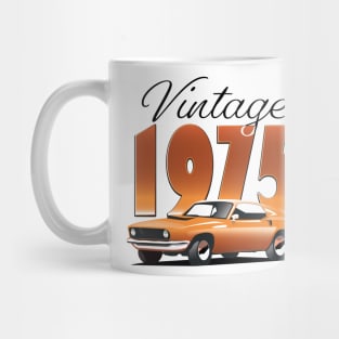 Vintage 1975 classic car Mug